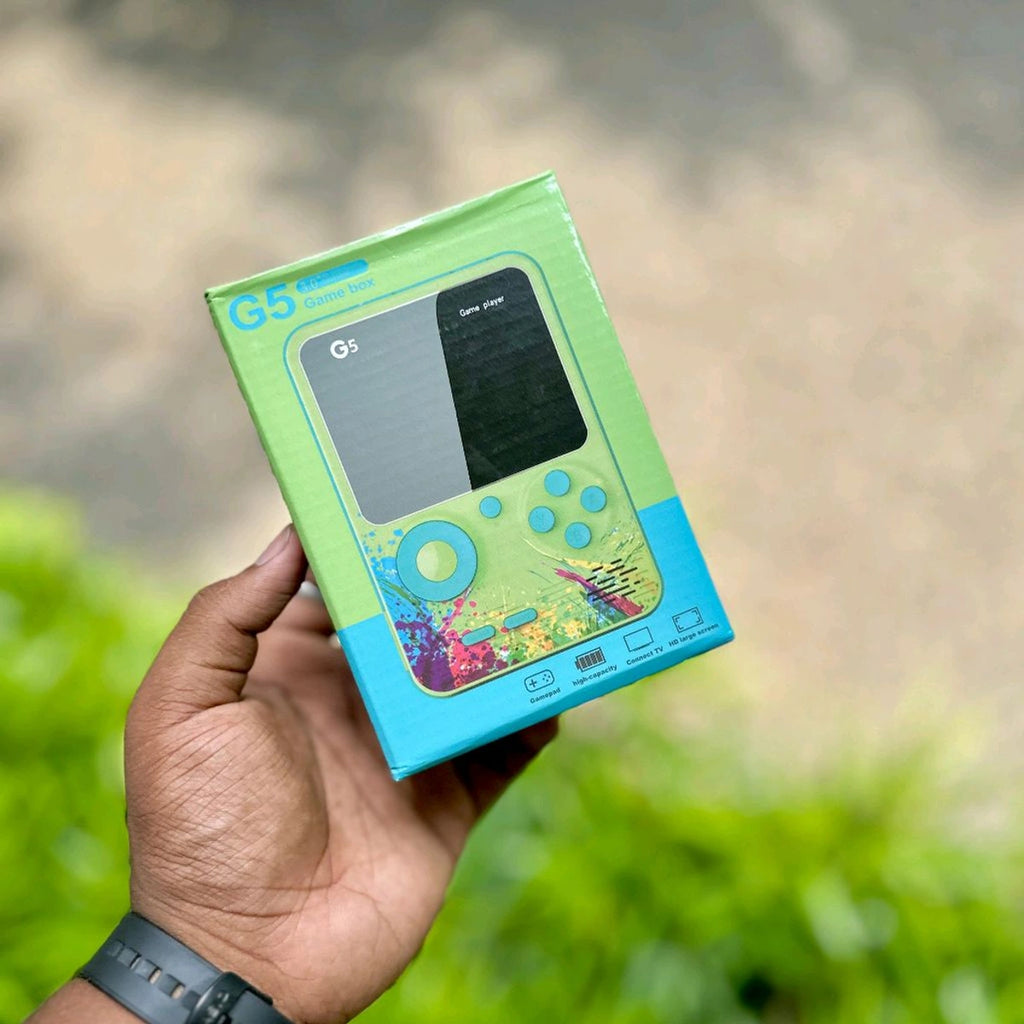 G5 Handheld Video Game Console – 500 in 1 Retro Games for Kids