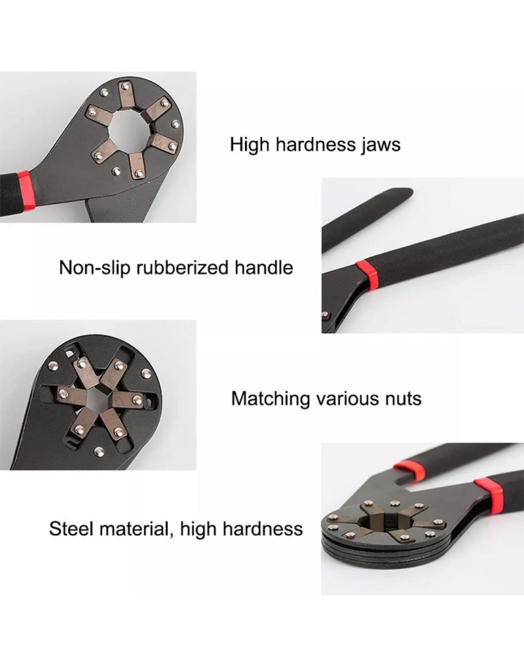 Adjustable magic wrench